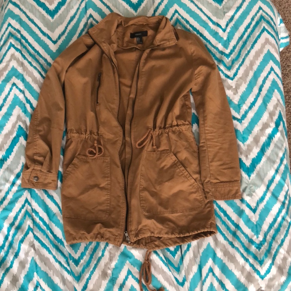 Nude trench coat